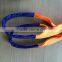 50T Heavy-lift Polyester Webbing Sling With Eye Hook for Lifting Cargo Quality Choice