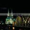 Modern City wall art canvas prints with LED lights