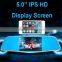New NT96658 Car Dvr Camera 5 Inch Mirror Digital Video Recorder Dual Lens Dvr Car Camcorder