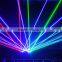 RGB three colour animation programmable mini laser disco lights