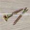 Yellow color self tapping screw