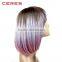 New Arrival Omber Pink Synthetic Hair Wig Bob Wig for Black Women