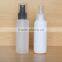 100ml plastic empty PE bottle with mist sprayer