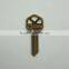 High quality KW1 solid brass key blank