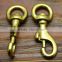 Good quality Antique Solid Brass swivel snap hook Trigger Snap Hook for bags keychain                        
                                                Quality Choice
