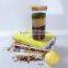 Coffee glass Jar,glass container for coffee bean,transparent glass jars with bamboo lids                        
                                                Quality Choice