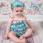 wholesale baby floral romper softextile baby romper