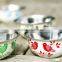 Mixing Bowl Colored Printed Stainless Steel