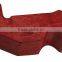 Lifelong Provide shanbao jaw crusher spare parts supply movable/ fixed jaw plate and toggle plate
