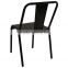 High quality metal chairs with soft seat dining chairs