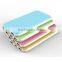 10000mAh big capacity portable power bank charger with dual usb output for iphone and samsung cell phone