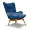 L007 Grant featherston contour lounge chair with ottoman