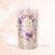 Resealable plastic spout packaging bag for liquid