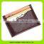 16469 Double side embossed genuine leather card holder