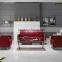 Office/home Furniture Design Office Sofa Brown Leather Sofa 1+1+3 Set S810