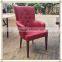 Room furniture Red leather arm chair (A001L)