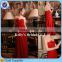 hot sell strapless celebrity red carpet dress Floor-length Chiffof formal Evening Dress for party bridesmaid dress for wedding