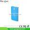 2016 top selling leather credit card slim Power Bank 8000mAh