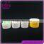 Bulk cheap flip top cap plastic jars for cosmetic products