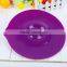 2016 Silicone Bowl Lids Reusable Suction Seal Covers Food Safe Microwave Splatter Screen Pan Bowl Cover Silicone Pot Lid Covers