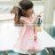 Hot Selling Girls Pink Dress Cotton Breathable Girls Pink Dress