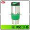 Stainless steel 16 oz thermal car auto tumbler with lid and TPR