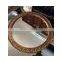 High Quality Best Selling Round Mirror With 100% Natural Wood Frame