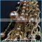 Dubai gold jewelry charms fashion women exaggerate pearl collar chain costume necklace