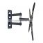 Extendable Articulating Single Arm 180 Degree Swivel LED LCD PLASMA TV Wall Mount with VESA 400*400