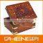 Hot!!! Customized Made-in-China Rose Essential Oil Tin Painting Wooden Box(ZDE13-W016)