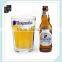 2016 hot selling 400-500ml hoegaarden beer glass with high quality