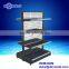 Shelf with back mesh