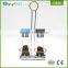 Kitchen supplies carbon steel material magnetic 2 grid chrome spice rack