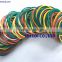 High quality loom rubber bands, cheap colorful small rubber band