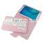 Factory supply wireless bluetooth keyboard leather case for samsugn Tab A 8.0 inch