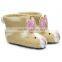 Handmade felt Charley Chicken children shoes