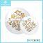 Cheap Price Sea Pearl Inlay Gold interchangeable Coin Pendant Jewelry Set Wholesale