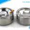 AS-003 new style stainless steel ashtray,metal round ashtray,metal ashtray