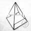 16.5*16.5*26.5cm Geometric Pyramid Shape Glass Terrarium Flower Arrangement Air Plant Planter Greenhouse Home Decoration 0100015