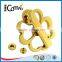 Gold flower shape fashion metal handbag lock
