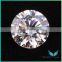 Free Sample Superior Quality Excellent Cut 6.5mm 2ct Diamond Simulated Loose Gemstone