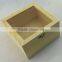 wooden watch box with glass lid ,customed wooden tea box