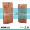 Quality Flip Wooden Case Cover for smart phone for iPhone 6s bamboo cover