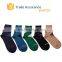 Latest Design Fashion Men Multicolor Geometric Soft Cotton Casual Dress Socks