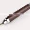 Luxury roller metal ball pen and roller pen set with PU leather gift box