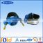Unrversal ductile iron tapping saddle for PVC pipe