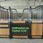 3.6x2.2m Galvanized Horse Stable With 20/25/32mm Bamboo Wood