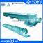U-type carbon steel structure cement screw conveyor for sale