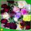 Half Opening Yellow Artificial Silk Rose