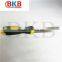 1 inch stainless steel mini putty knife with soft double color rubber handle